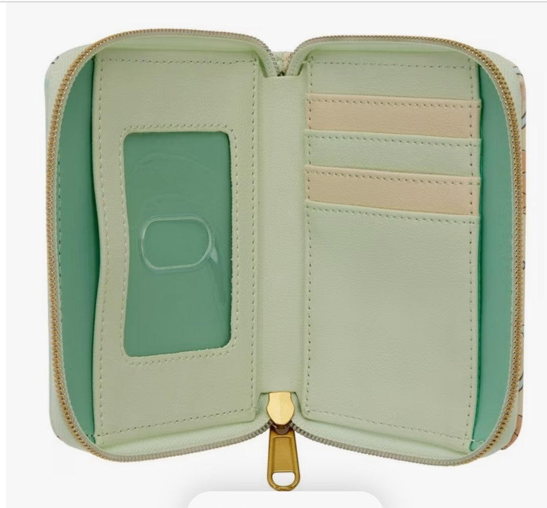 Loungefly Pokemon Pikachu and Eevee Cafe Sweets and Desserts Exclusive Wallet