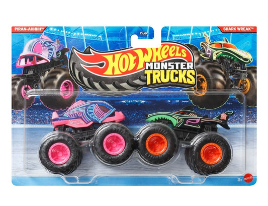 Hot Wheels Monster Trucks Demolition Doubles 1:64 Scale Vehicle 2-Pack 2026