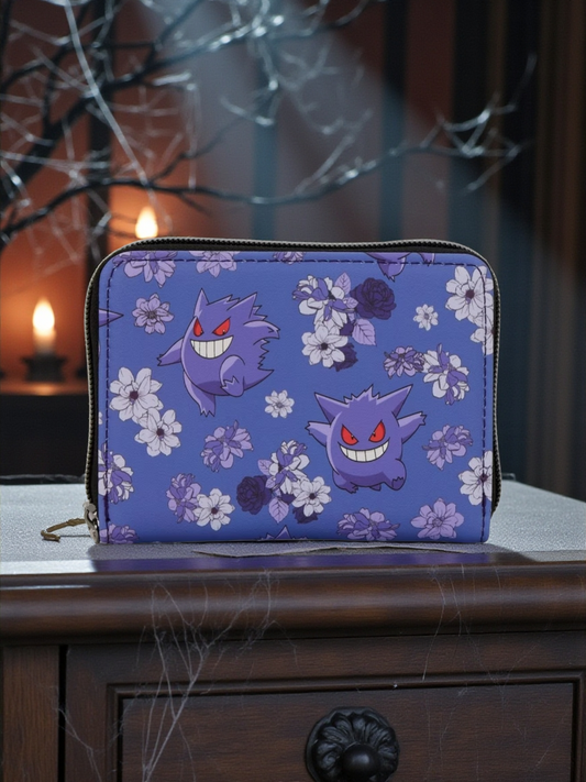 Loungefly Pokemon Gengar Floral Exclusive Wallet