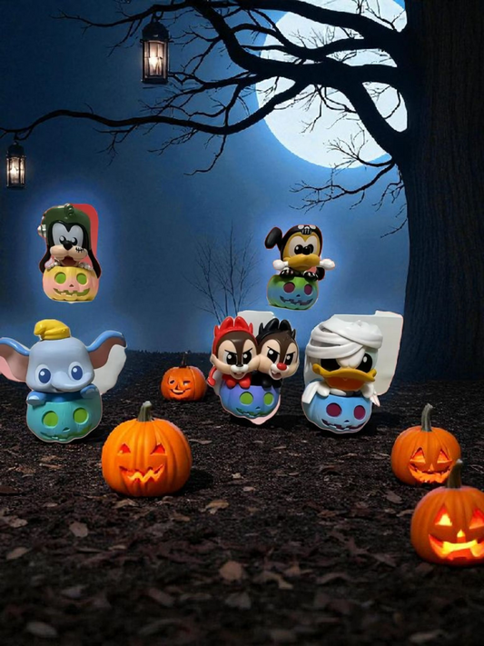 Disney Characters Halloween Costume Pumpkin Figures