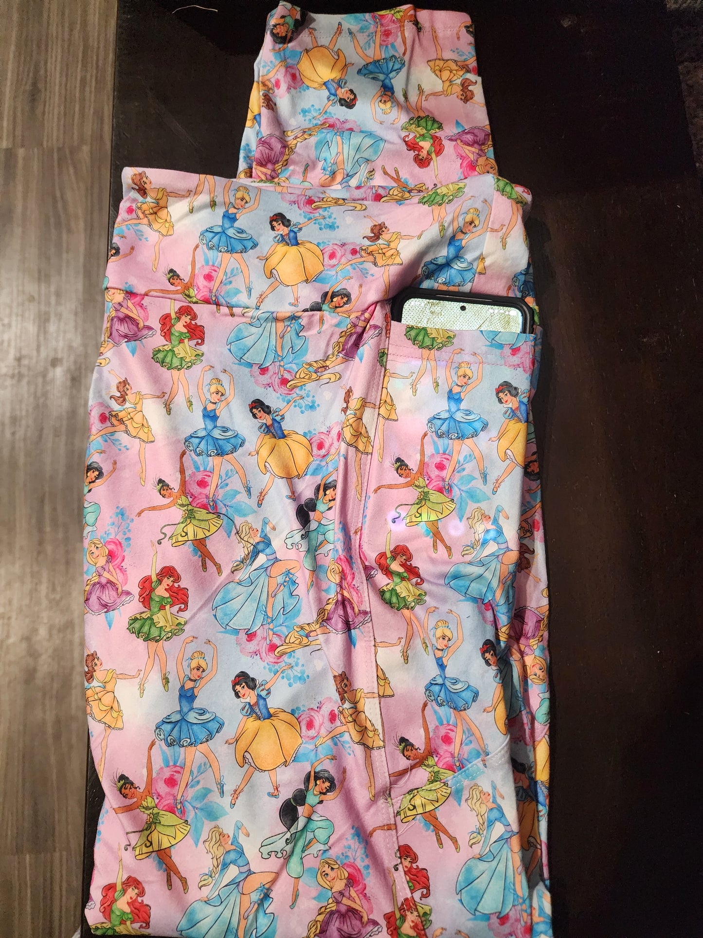 CP Disney Princess Ballerina Colorful Leggings