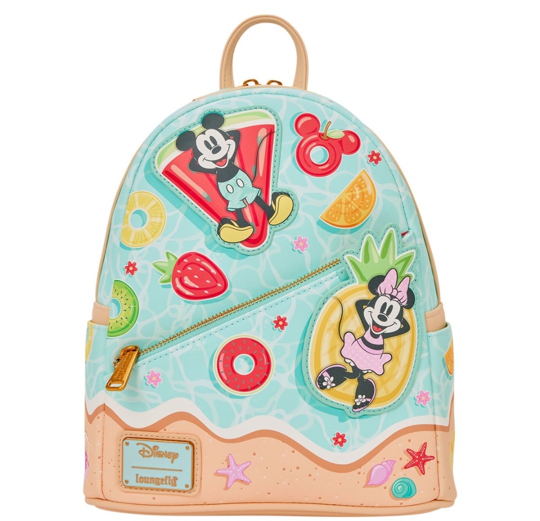 Loungefly Disney Mickey & Minnie Beach Fun Backpack