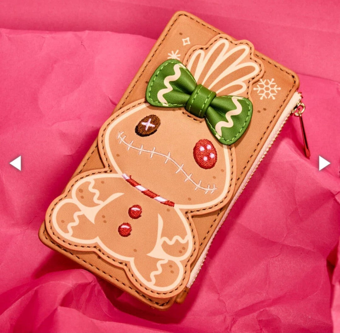 Loungefly Disney Lilo and Stitch Scrump Gingerbread Card Holder