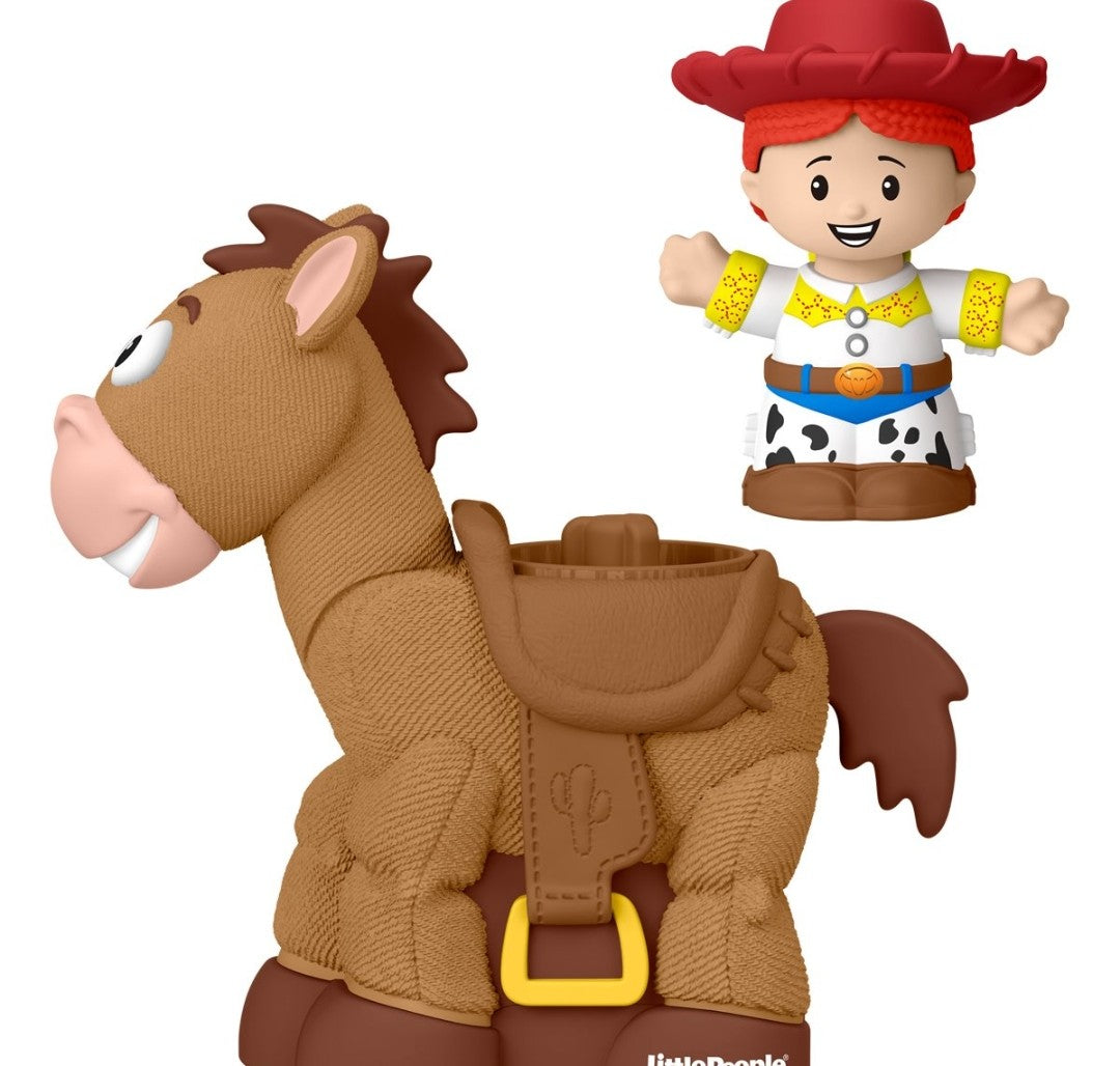 Fisher Price Little People Toy Story Bobbin' Bullseye and Jessie Figure Set
