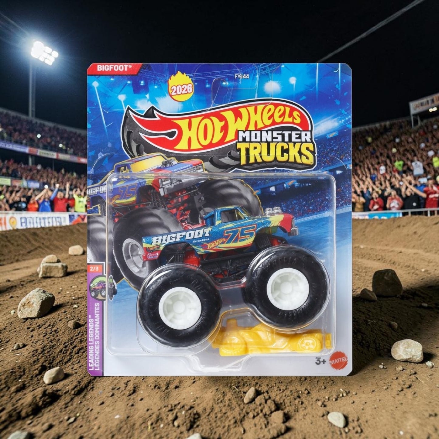 Hot Wheels Monster Trucks 1:64 Scale Vehicle 2026