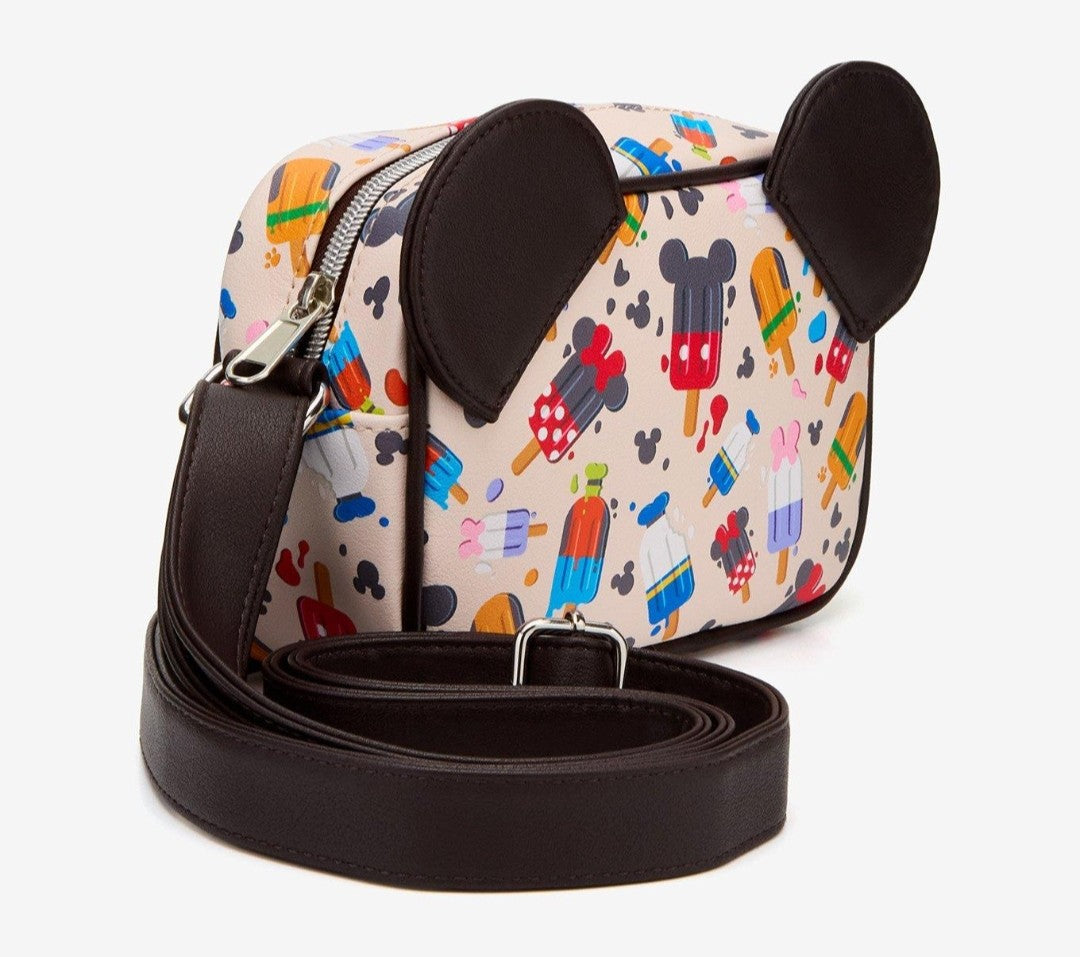 Loungefly Disney Mickey and Friends as Popsicles Crossbody Bag