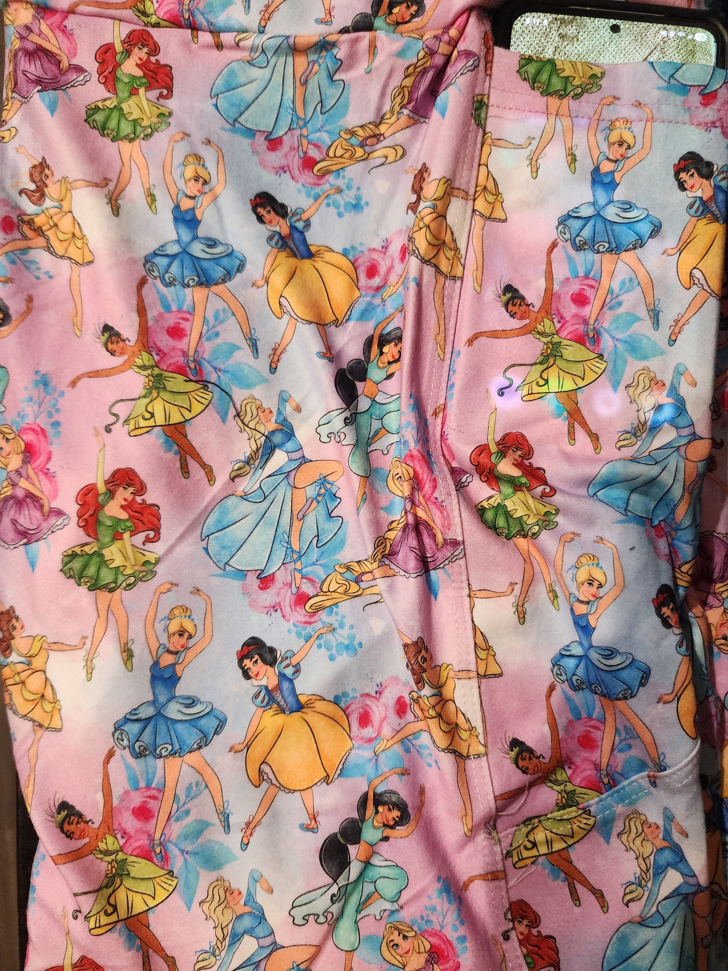 CP Disney Princess Ballerina Colorful Leggings