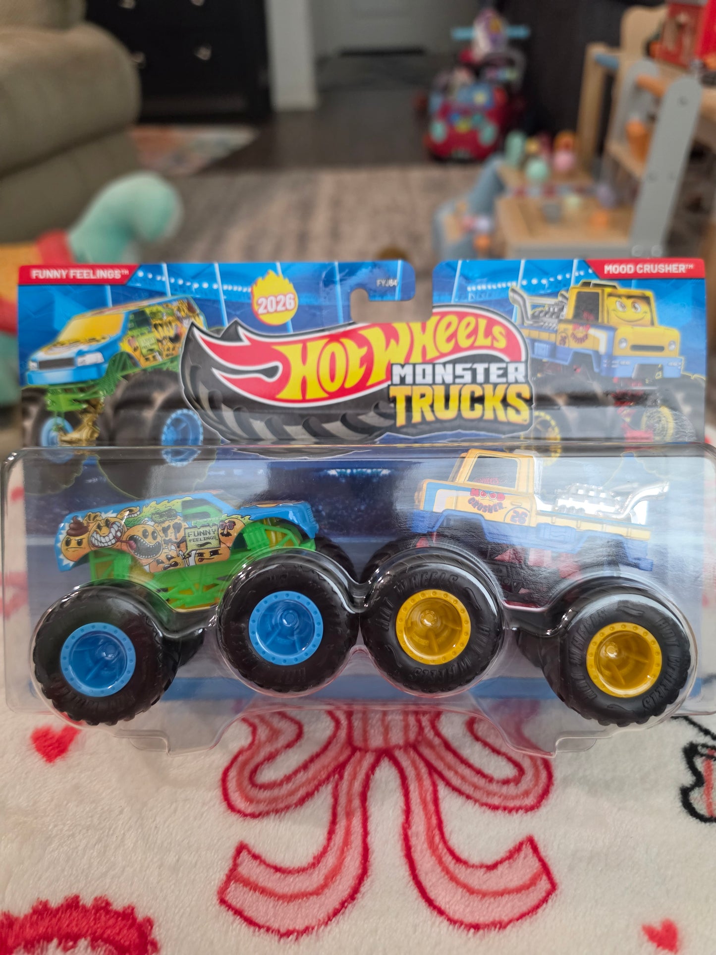 Hot Wheels Monster Trucks Demolition Doubles 1:64 Scale Vehicle 2-Pack 2026