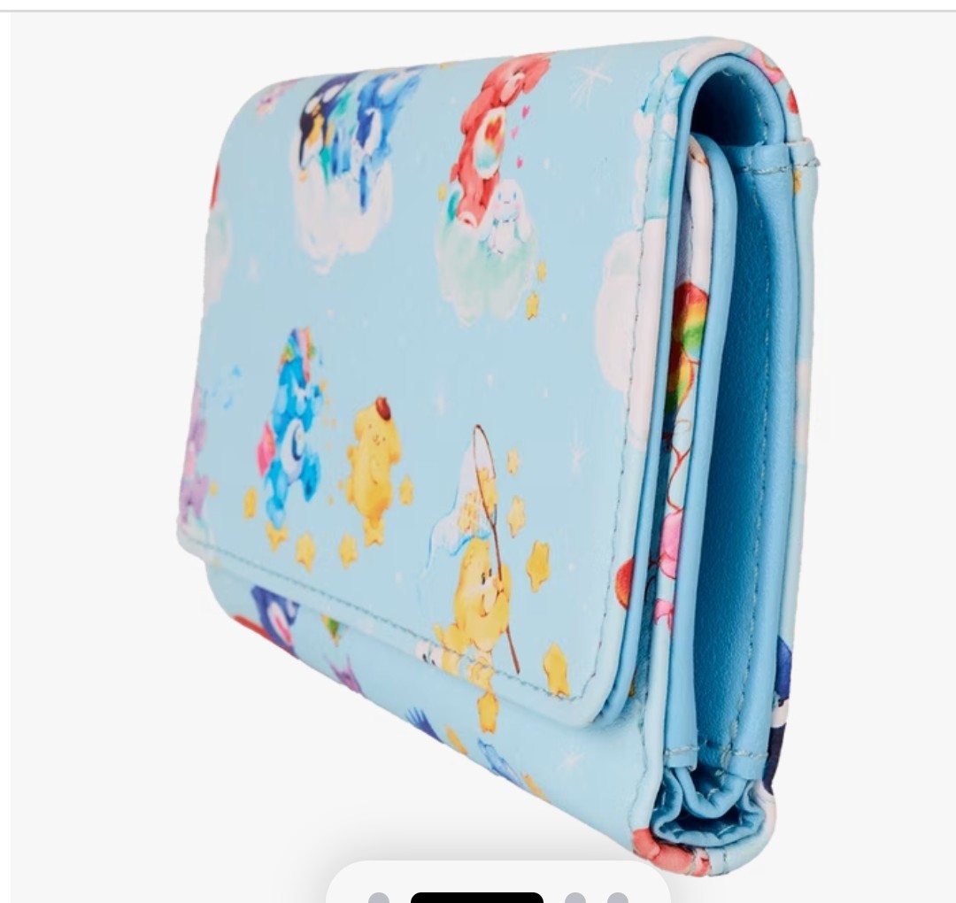 Loungefly Sanrio Hello Kitty and Friends x Care Bears Print Exclusive Wallet