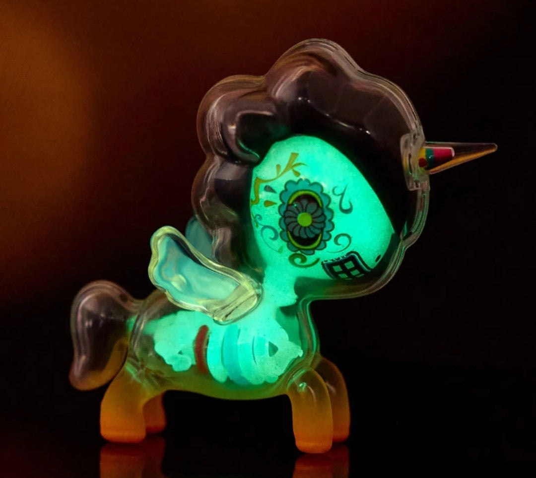 Tokidoki Unicorno After Dark Skeleton Caramelo Special Edition Figure