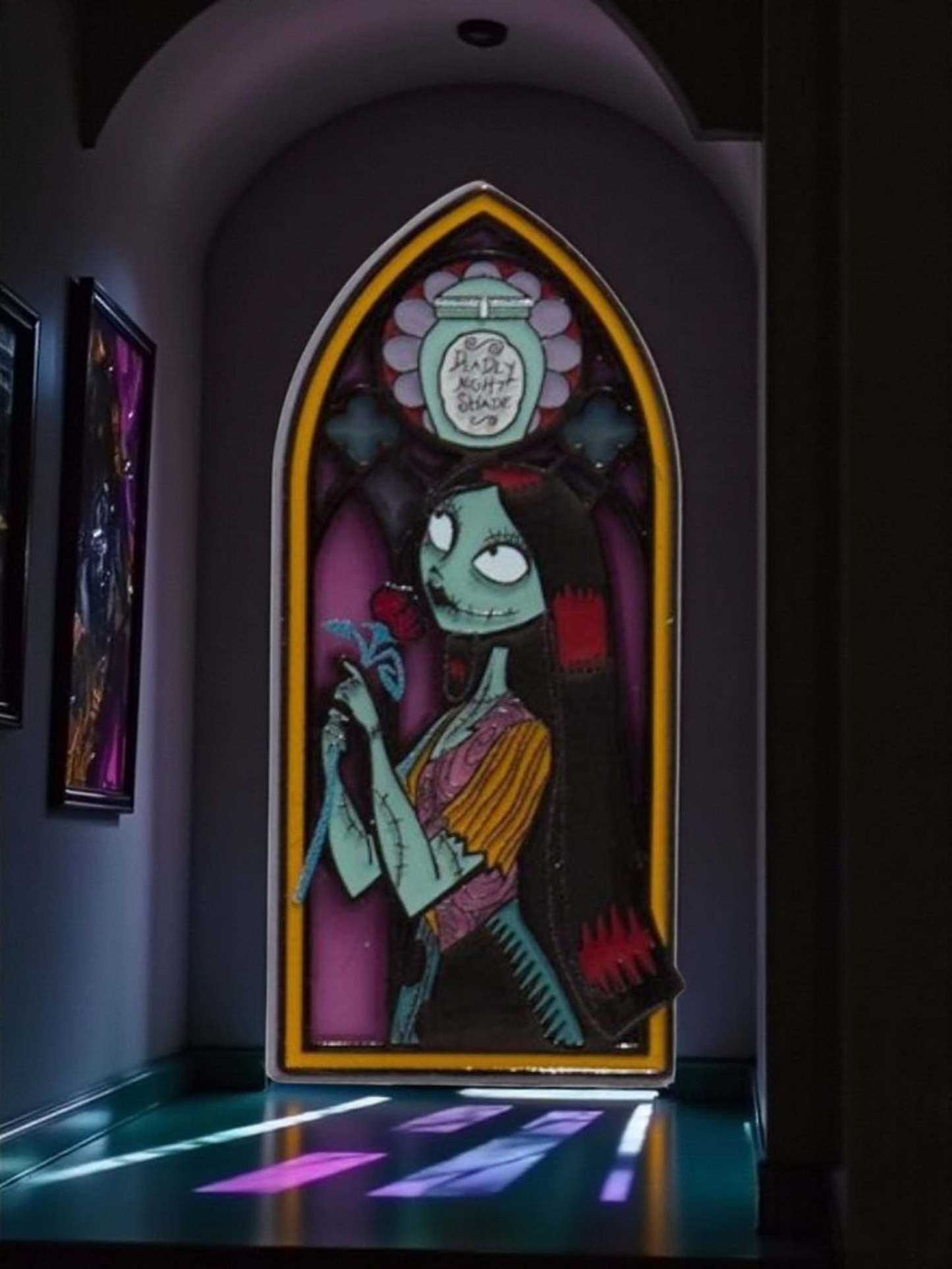 Loungefly Disney Nightmare Before Christmas Stained Glass Window Mystery Pins