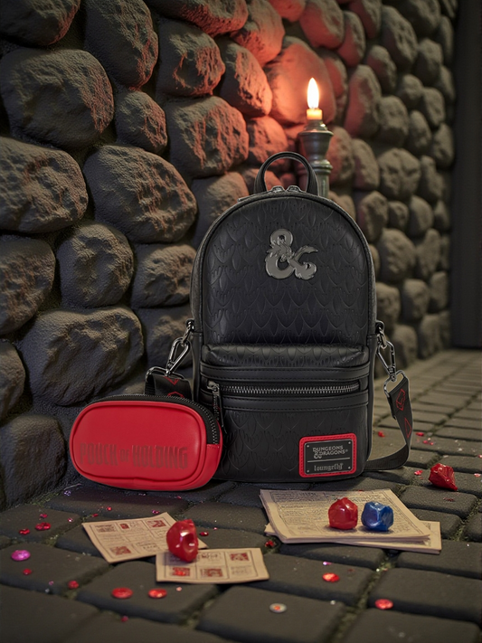 Loungefly Dungeons & Dragons Crossbody Sling Bag