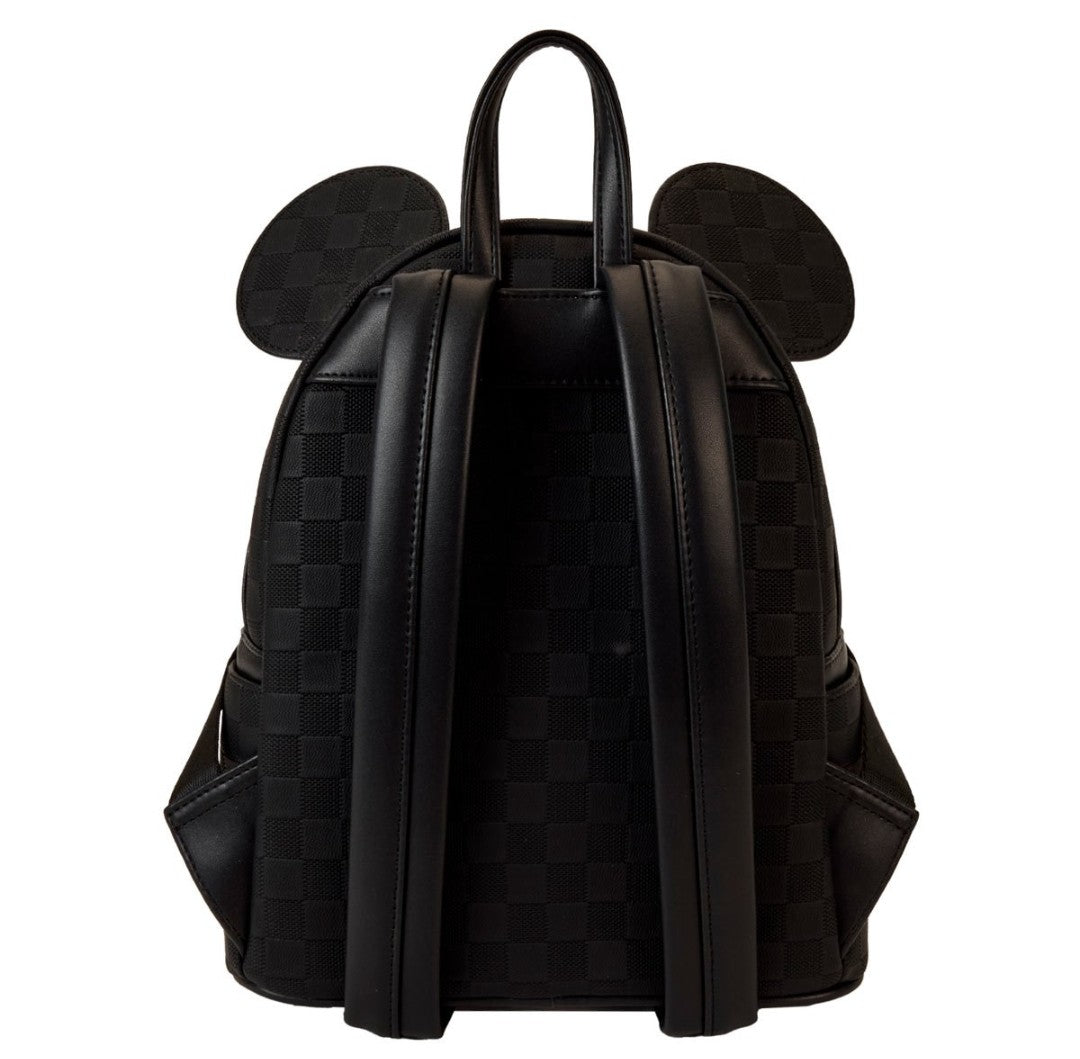 Loungefly Disney Mickey Ear Checkerboard Backpack