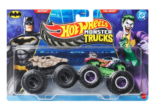 Hot Wheels Monster Trucks Demolition Doubles 1:64 Scale Vehicle 2-Pack 2026