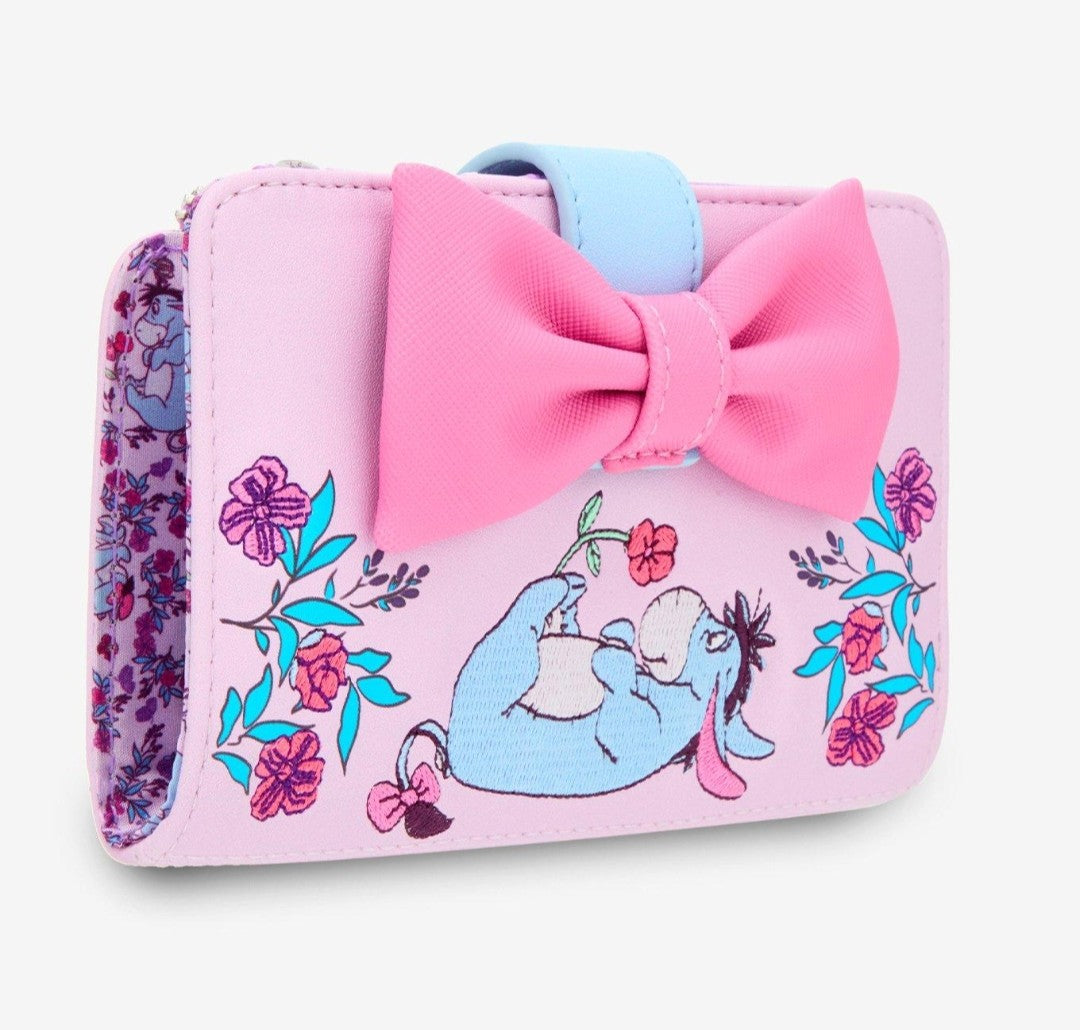 Loungefly Disney Winnie the Pooh Eeyore Embroidered Floral Wallet