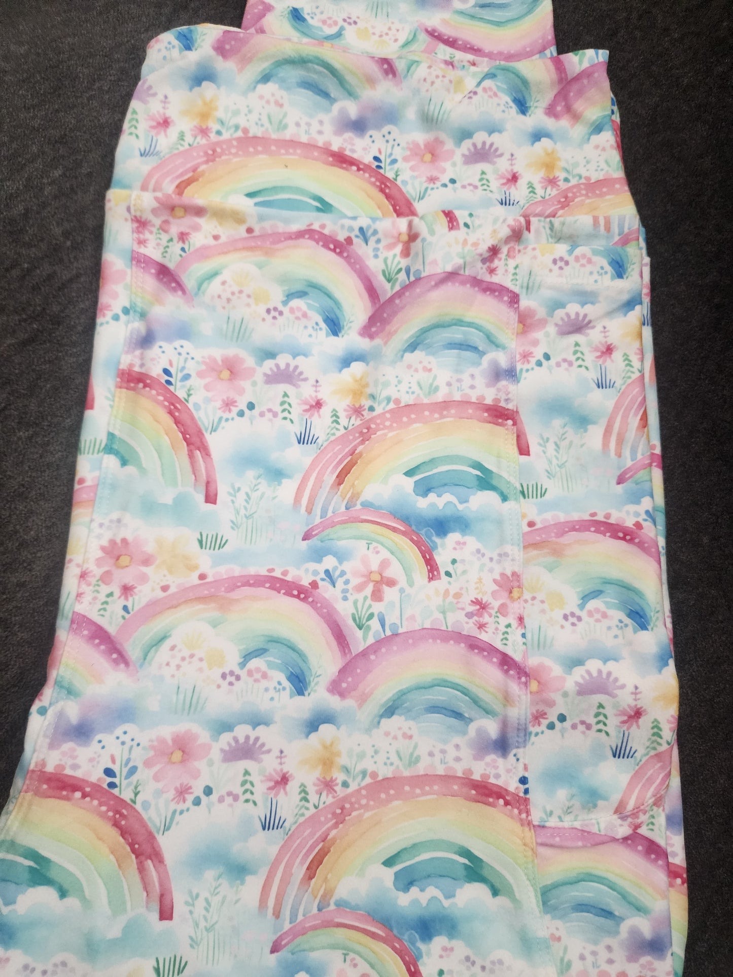 CP Bright Colorful Rainbow Leggings