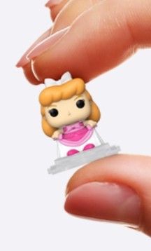 Funko Bitty Pop Disney Cinderella Castle Display Shelf and Figures Set