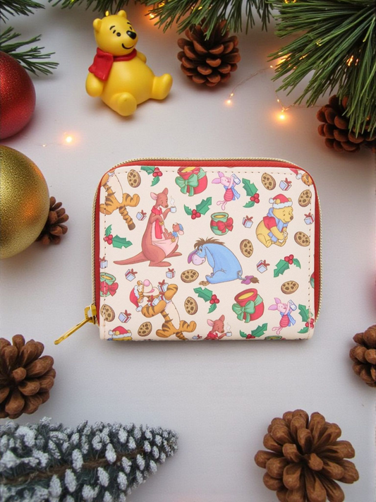 Loungefly Disney Winnie the Pooh and Friends Holiday Wallet