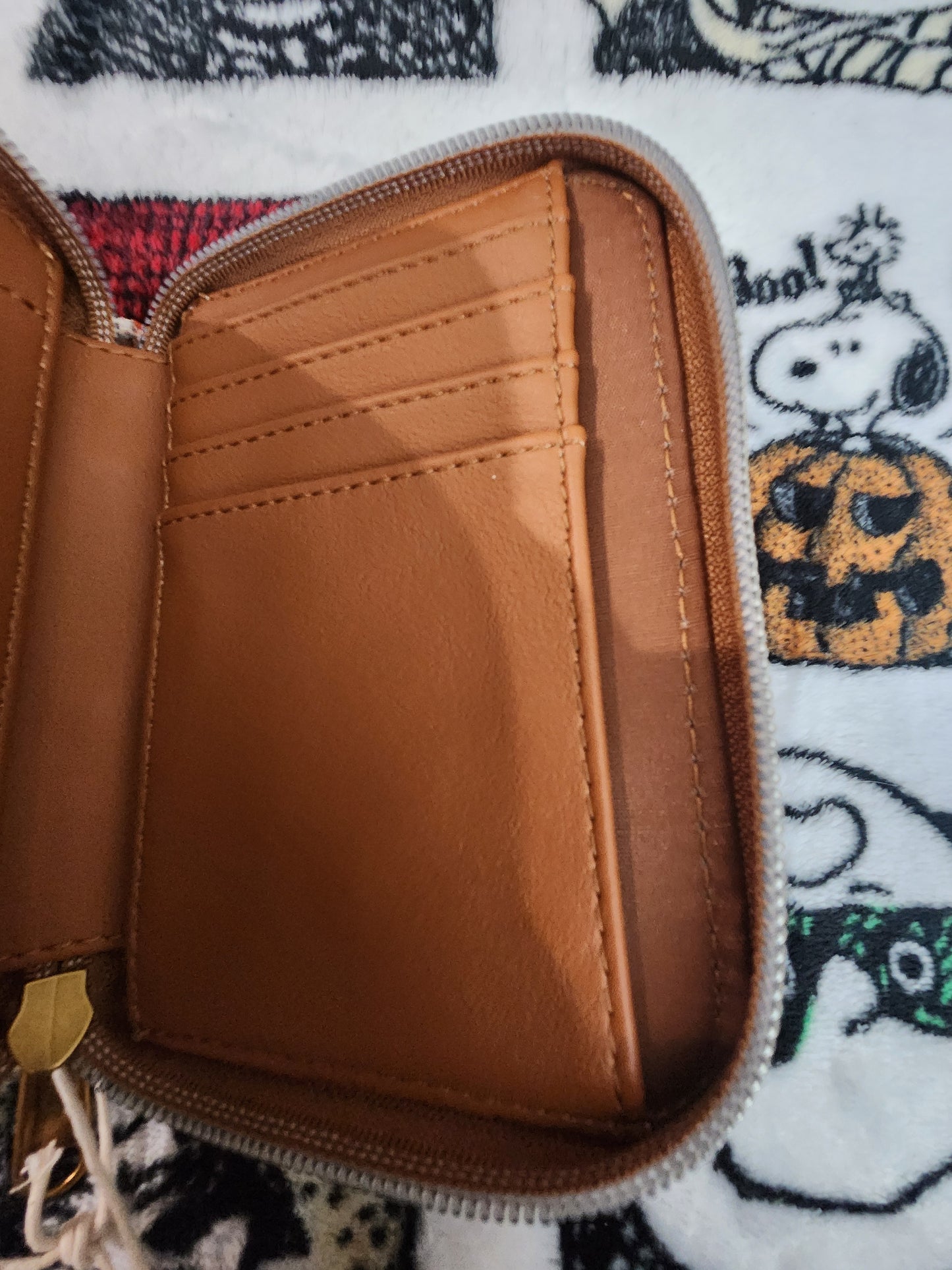 Loungefly Disney Mickey Mouse Pumpkin Spice Halloween Wallet