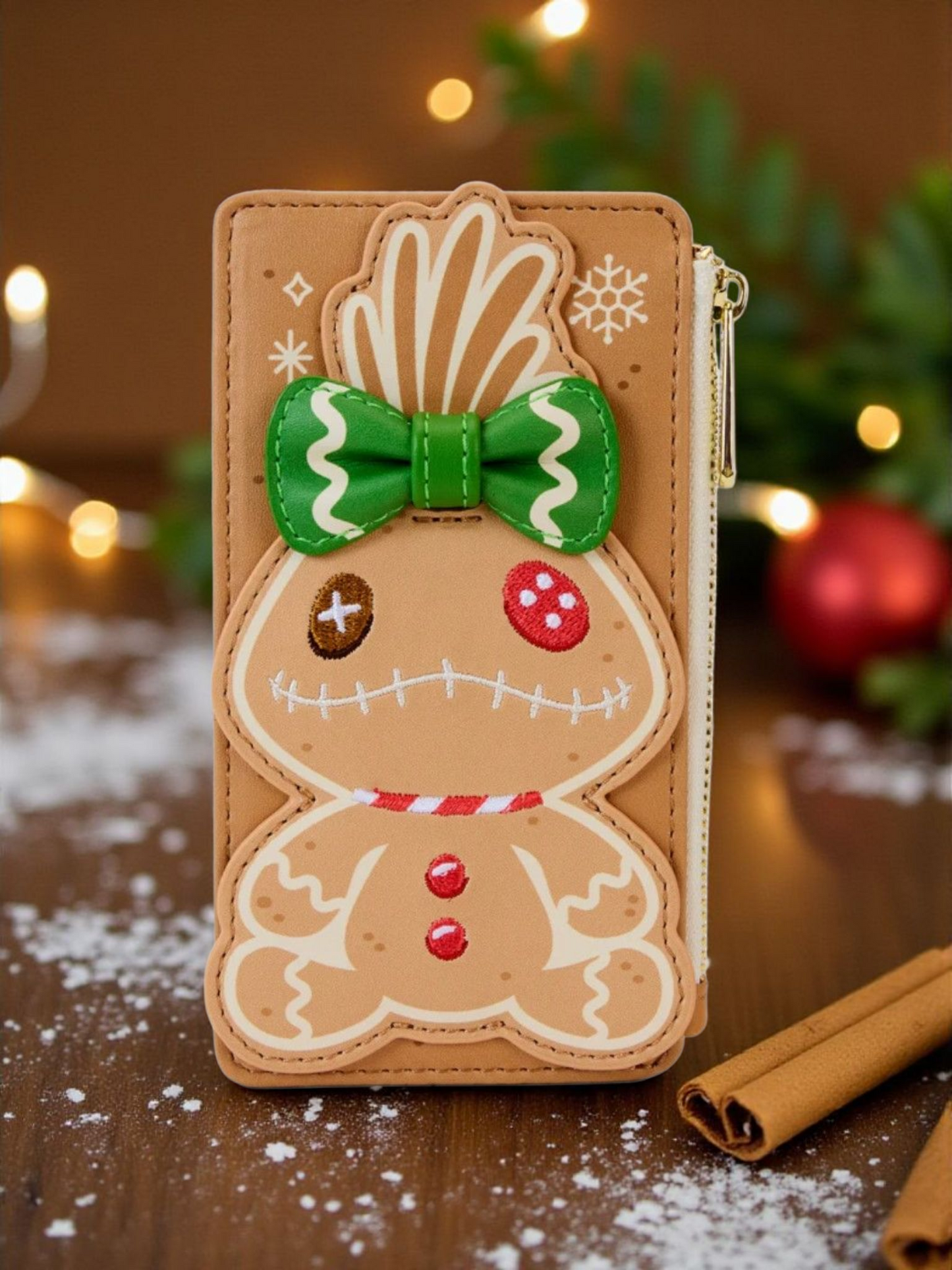 Loungefly Disney Lilo and Stitch Scrump Gingerbread Card Holder