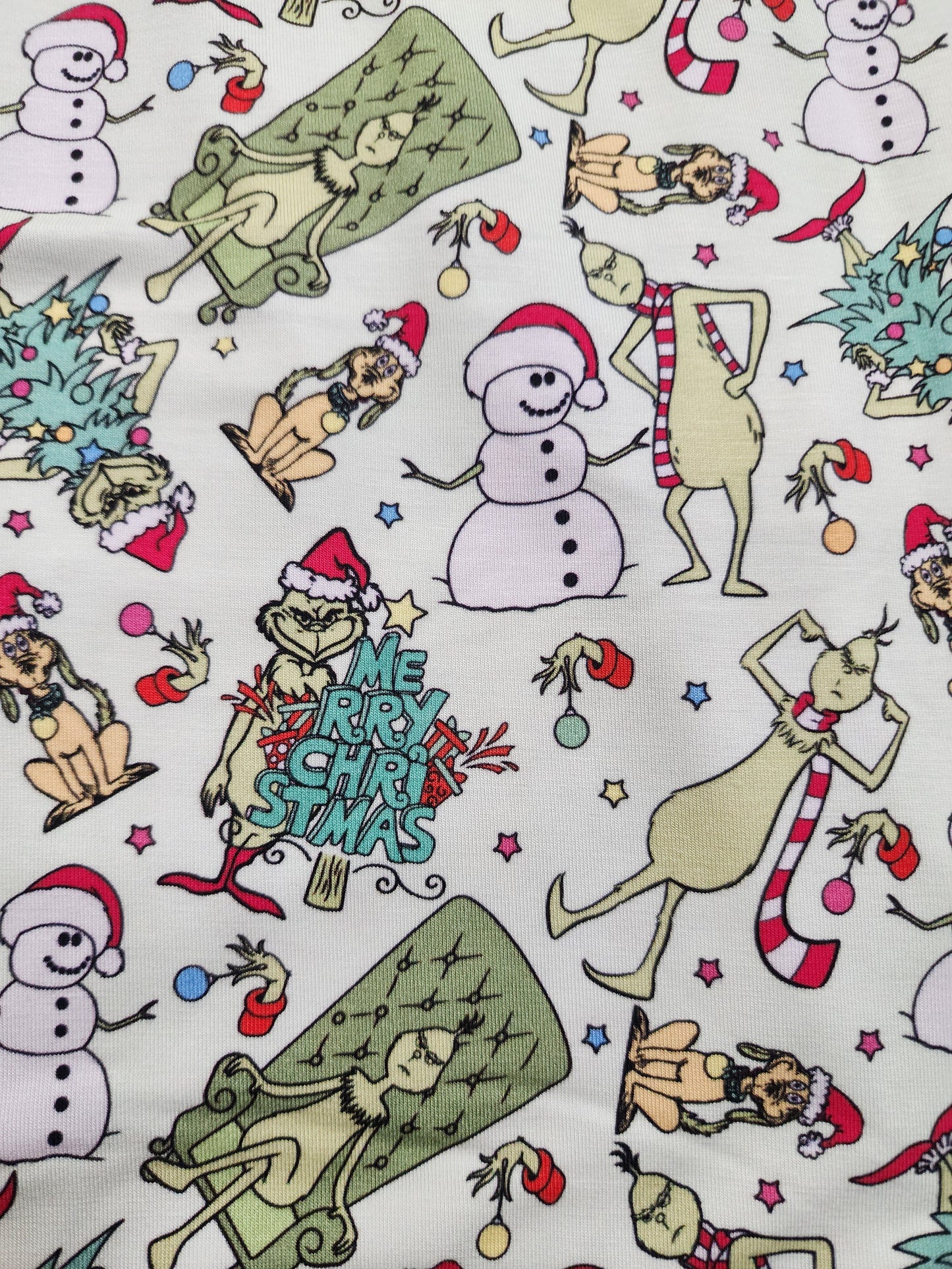 CP Dr. Seuss The Grinch Mean Holiday Jogger Leggings