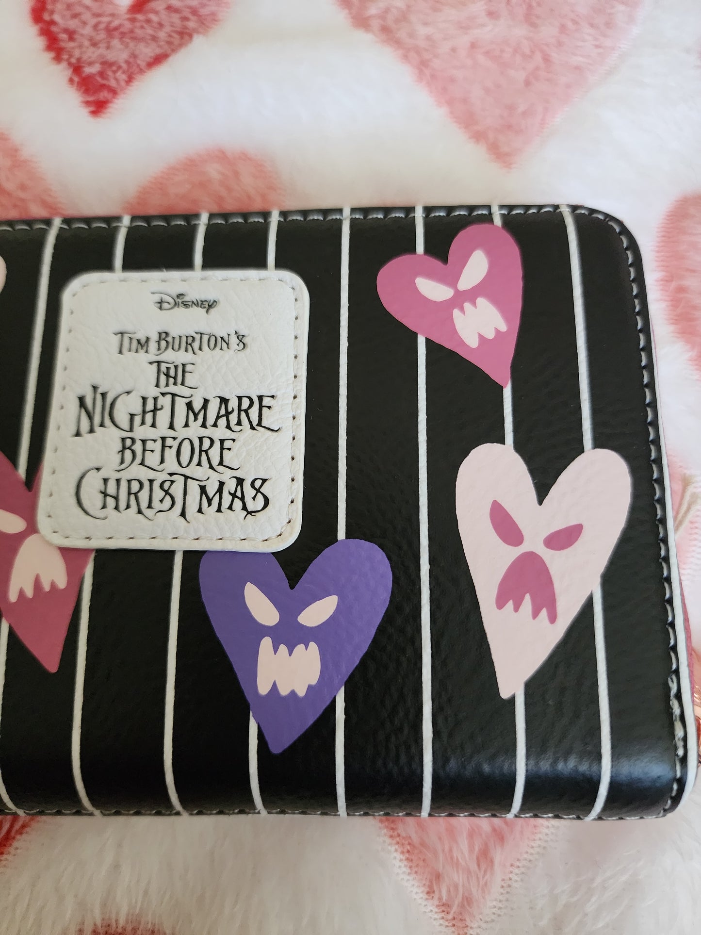 Loungefly Disney Nightmare Before Christmas Jack Skellington Valentine's Exclusive Wallet