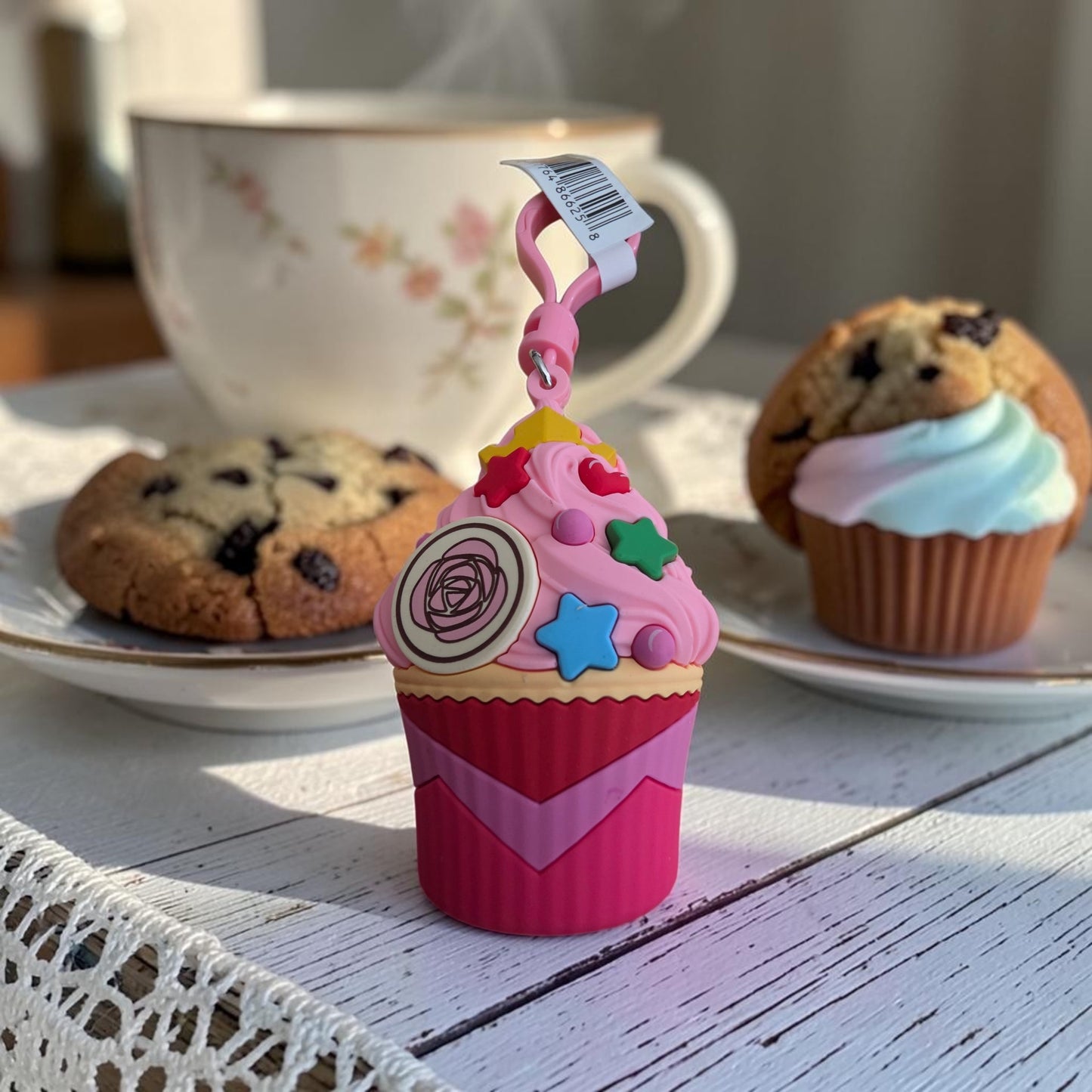 Disney Princesses Cupcakes Series 70 Scented 3D Foam Bag Clips