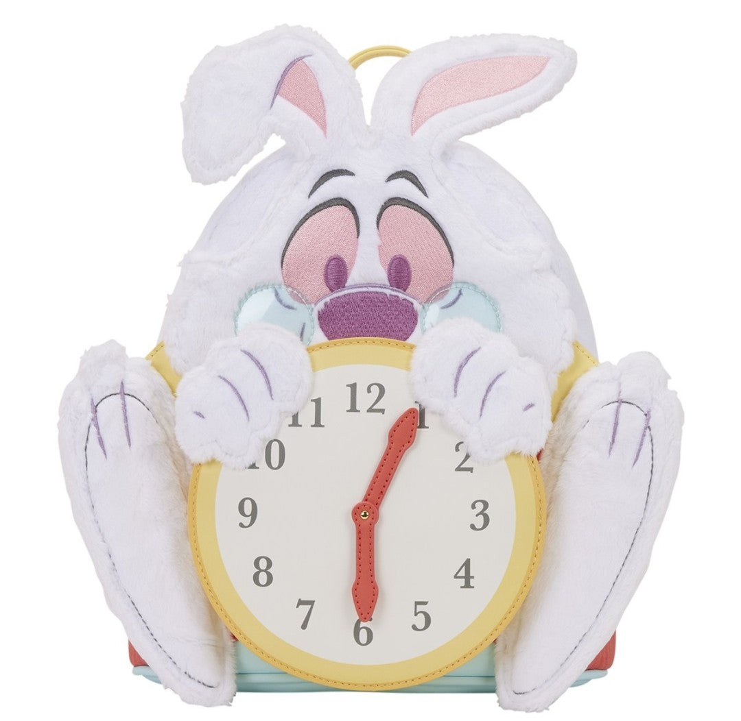Loungefly Disney Alice in Wonderland White Rabbit Cosplay Mini-Backpack