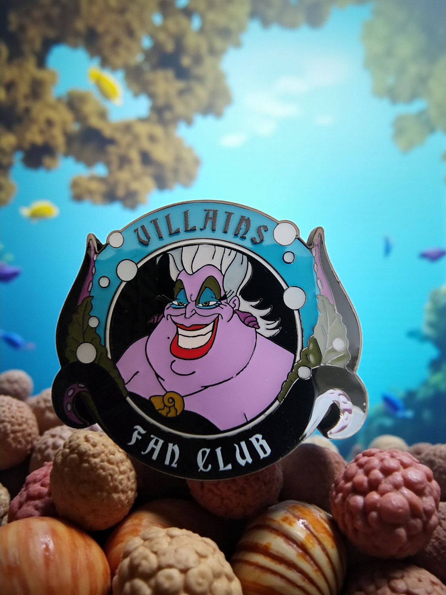 Loungefly Disney Villains Fan Club Mystery Pins
