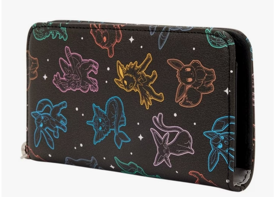 Loungefly Pokemon Eevee Eeveelutions Constellations Tech Exclusive Wallet