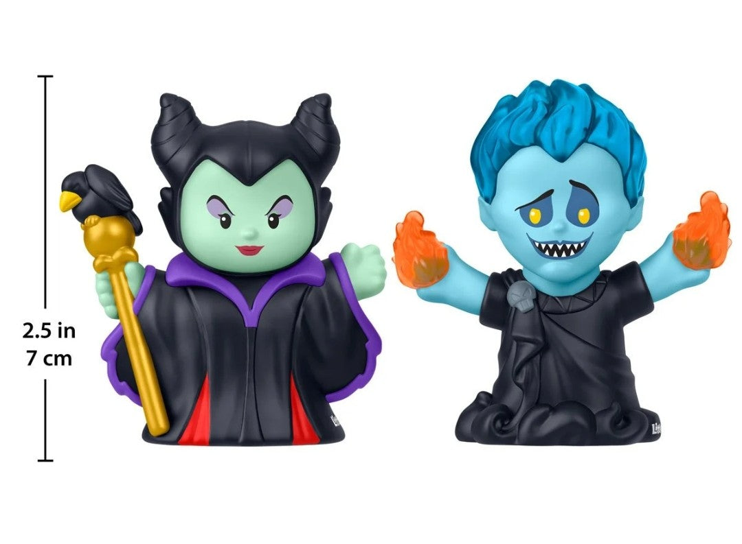 Fisher Price Little People Disney Villains Maleficent and Hades Collector Set