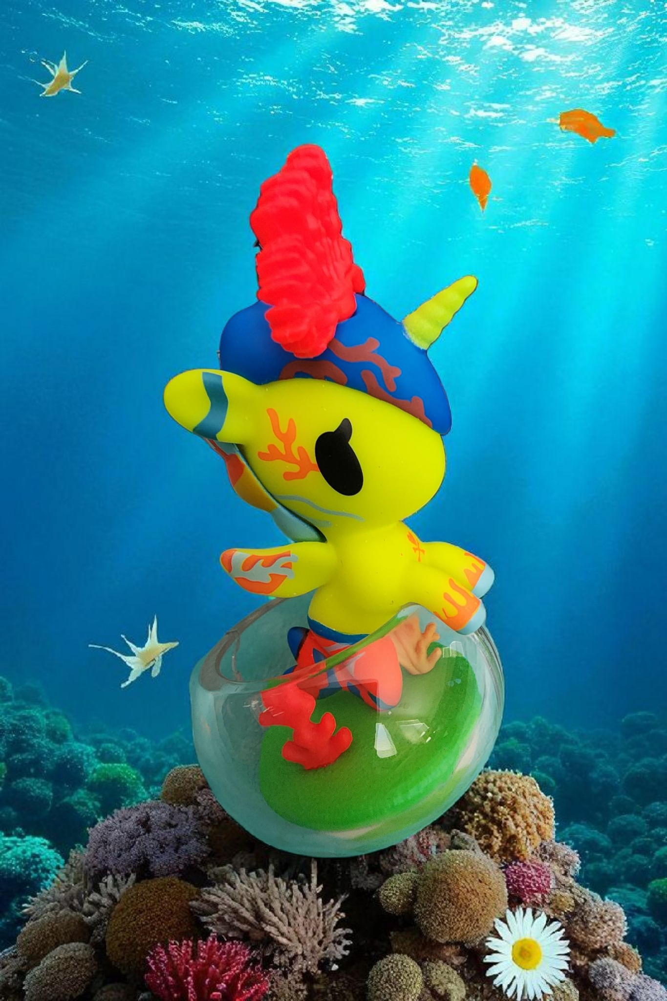 Tokidoki Mermicorno Neon Reef Mystery Figures