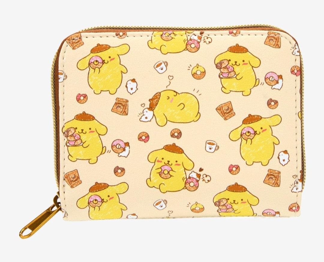Loungefly Sanrio Hello Kitty Pompompurin Donut Wallet