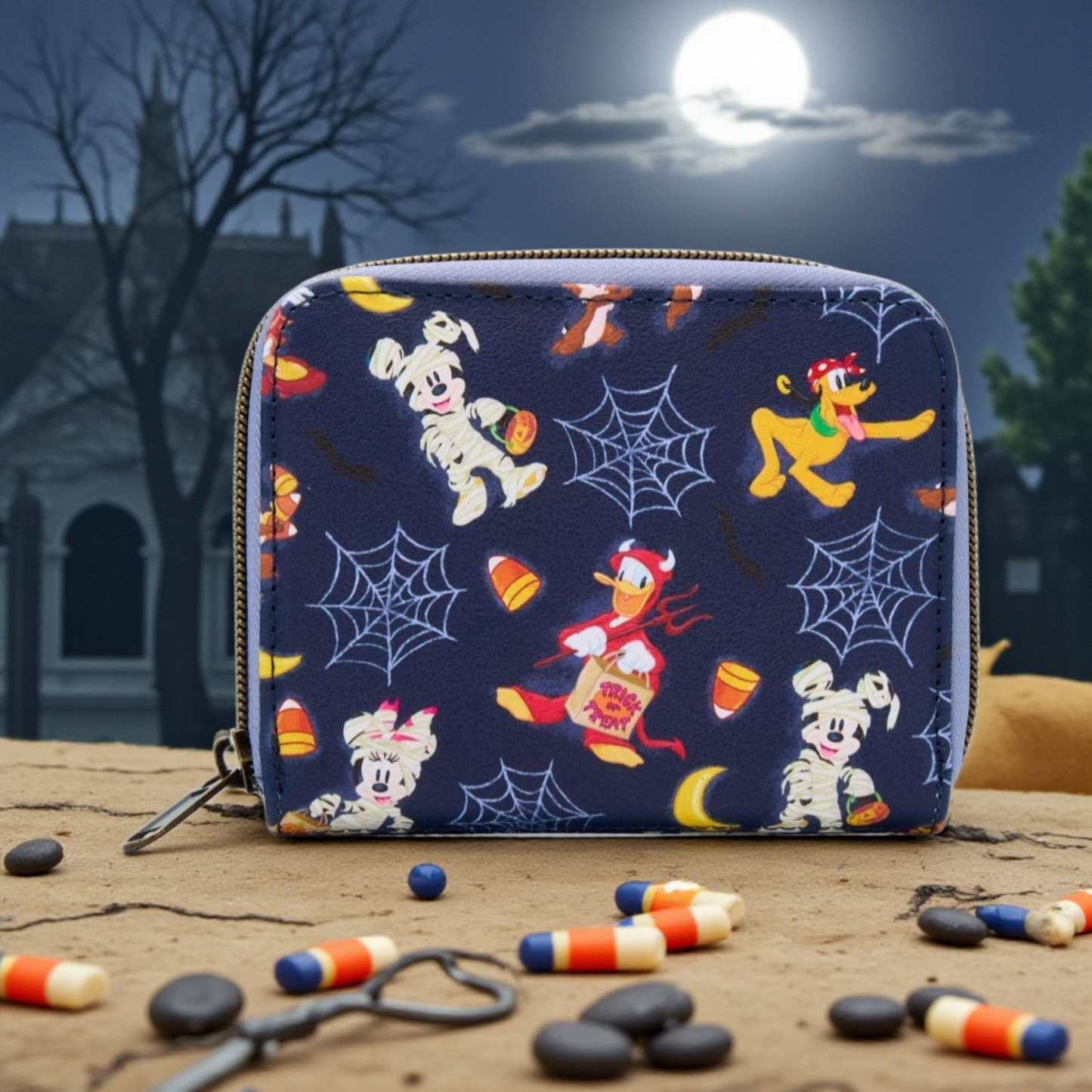 Loungefly Disney Mickey and Friends Halloween Costume Wallet