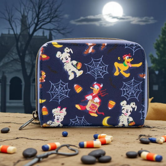 Loungefly Disney Mickey and Friends Halloween Costume Wallet