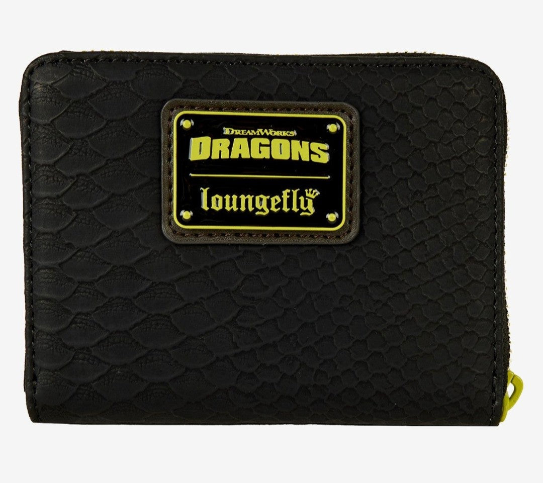 Loungefly How to Train Your Dragon Scales Textured Wallet