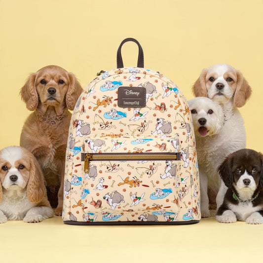 Loungefly Disney Movie Dogs Fun Time Backpack