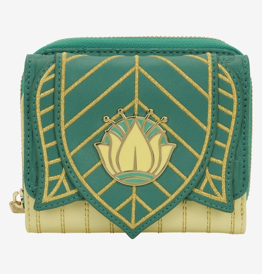 Loungefly Disney Frog Princess Tiana's Green Dress Wallet