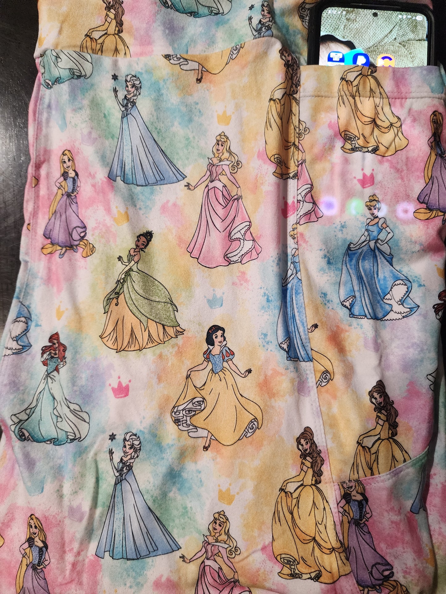 CP Disney Princess Color Splash Leggings