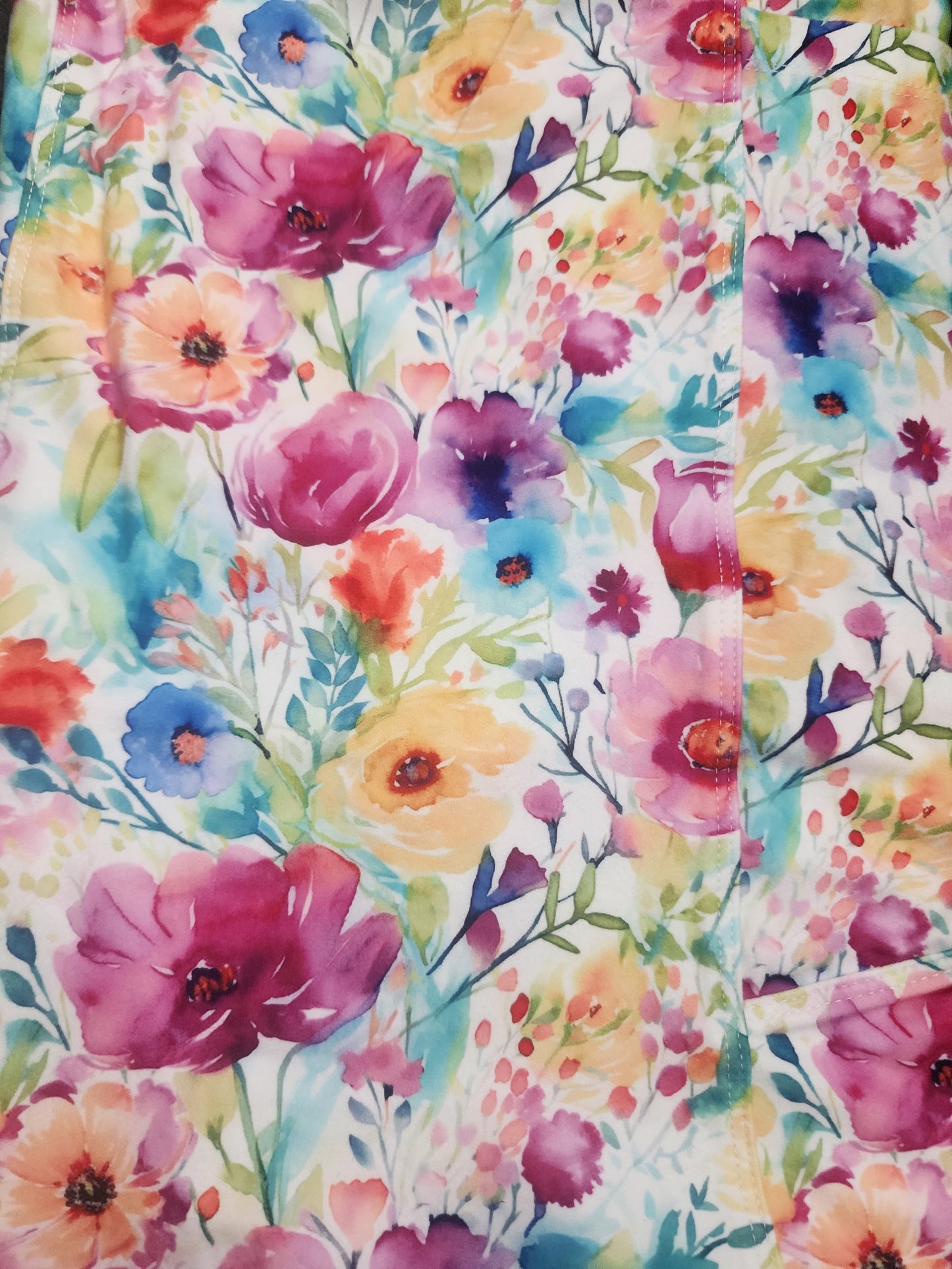 CP Bright Colorful Flower Leggings