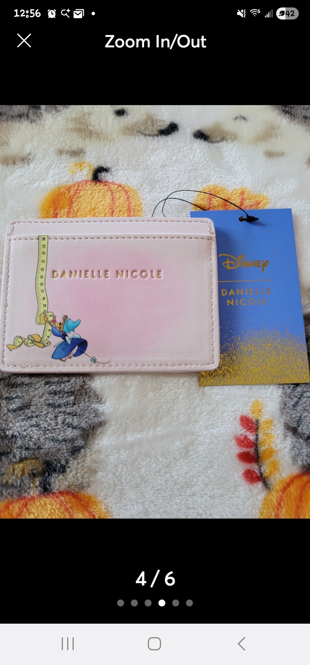 Danielle Nicole Disney Cinderella Mice Card Holder