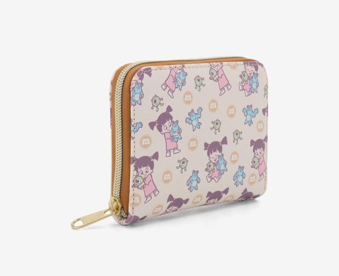 Loungefly Disney Monsters Inc Boo with Mike and Sulley Wallet