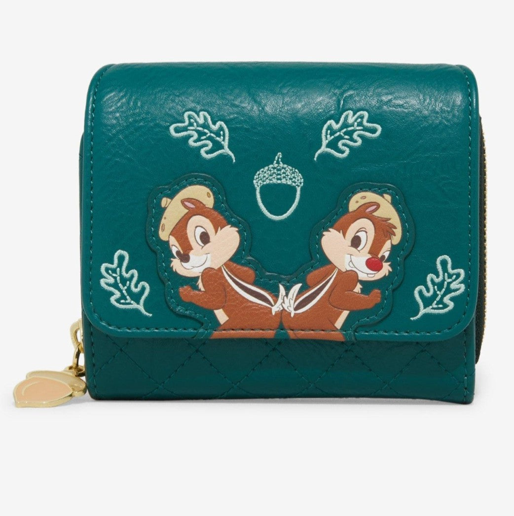 Loungefly Disney Chip and Dale Holiday Wallet