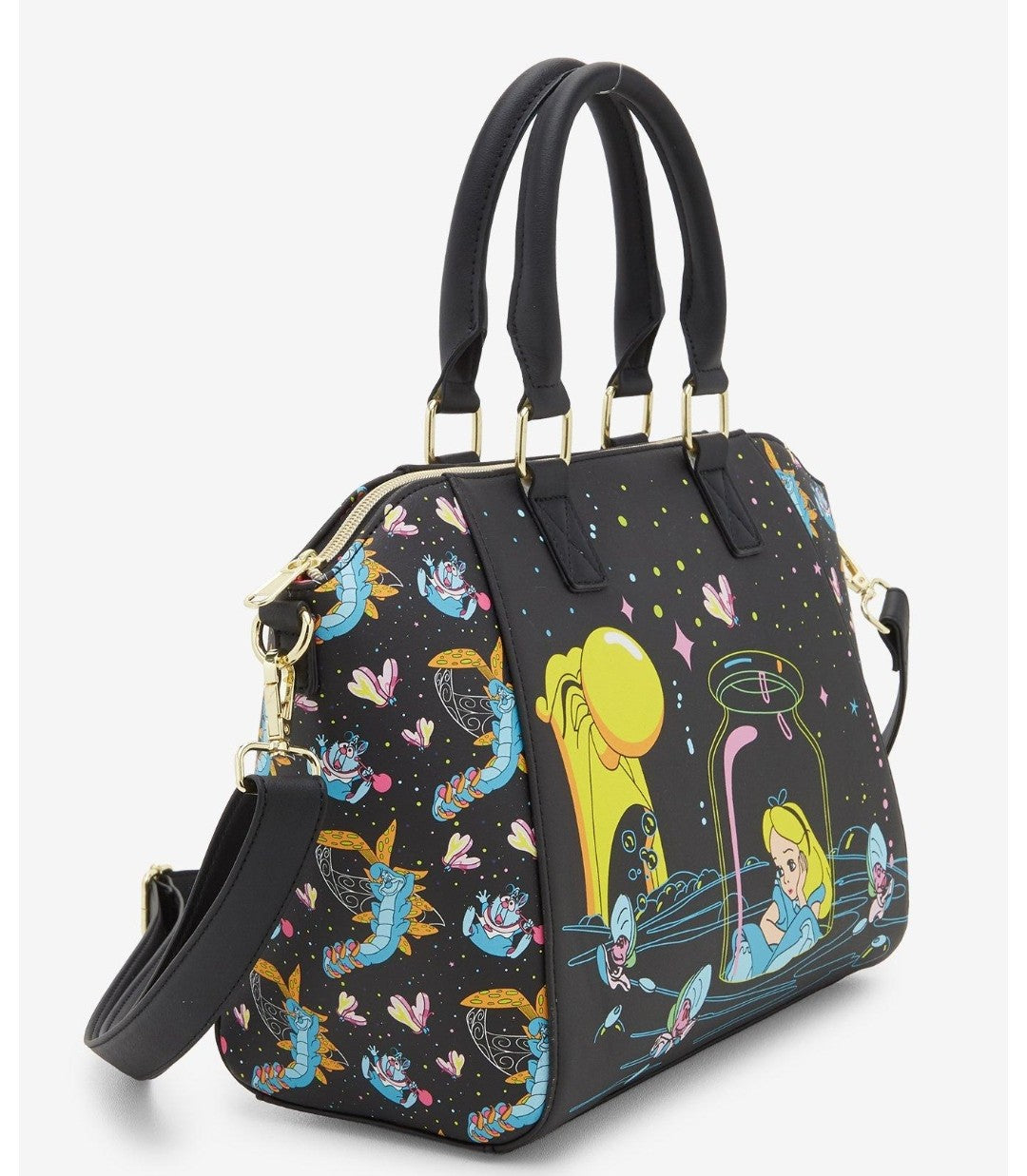 Loungefly Disney Alice in Wonderland Floating Bottle Handbag