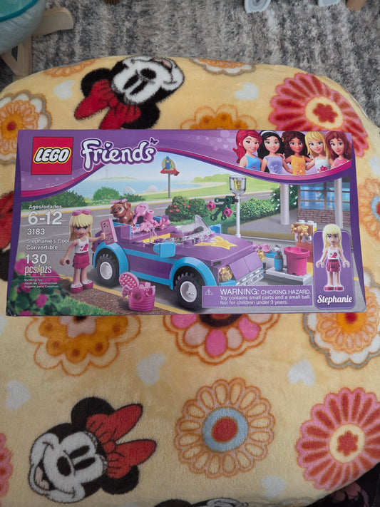 LEGO Friends 3183 Stephanie's Cool Convertible Set "Retired"