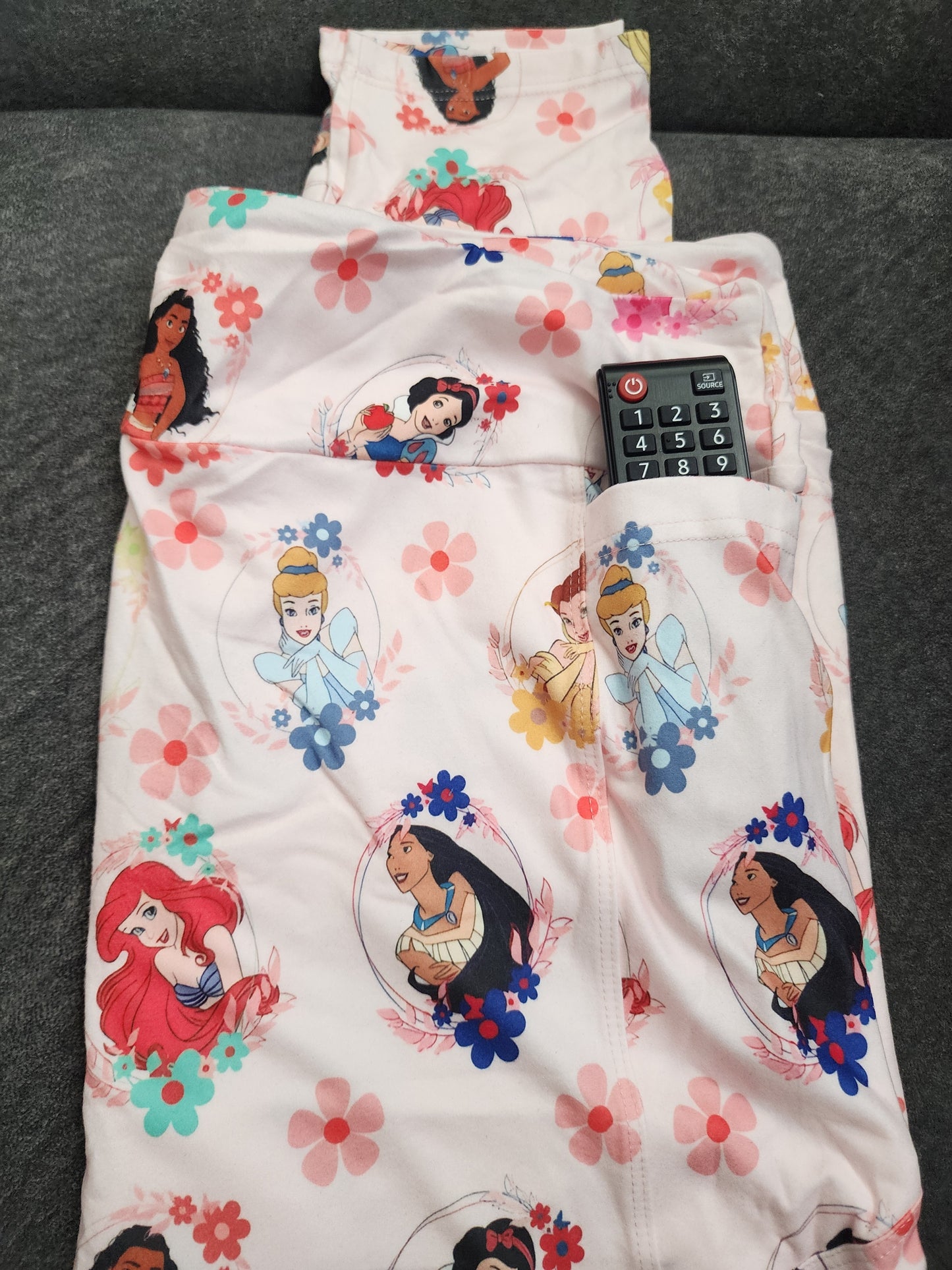CP Disney Princess Floral Jogger Leggings