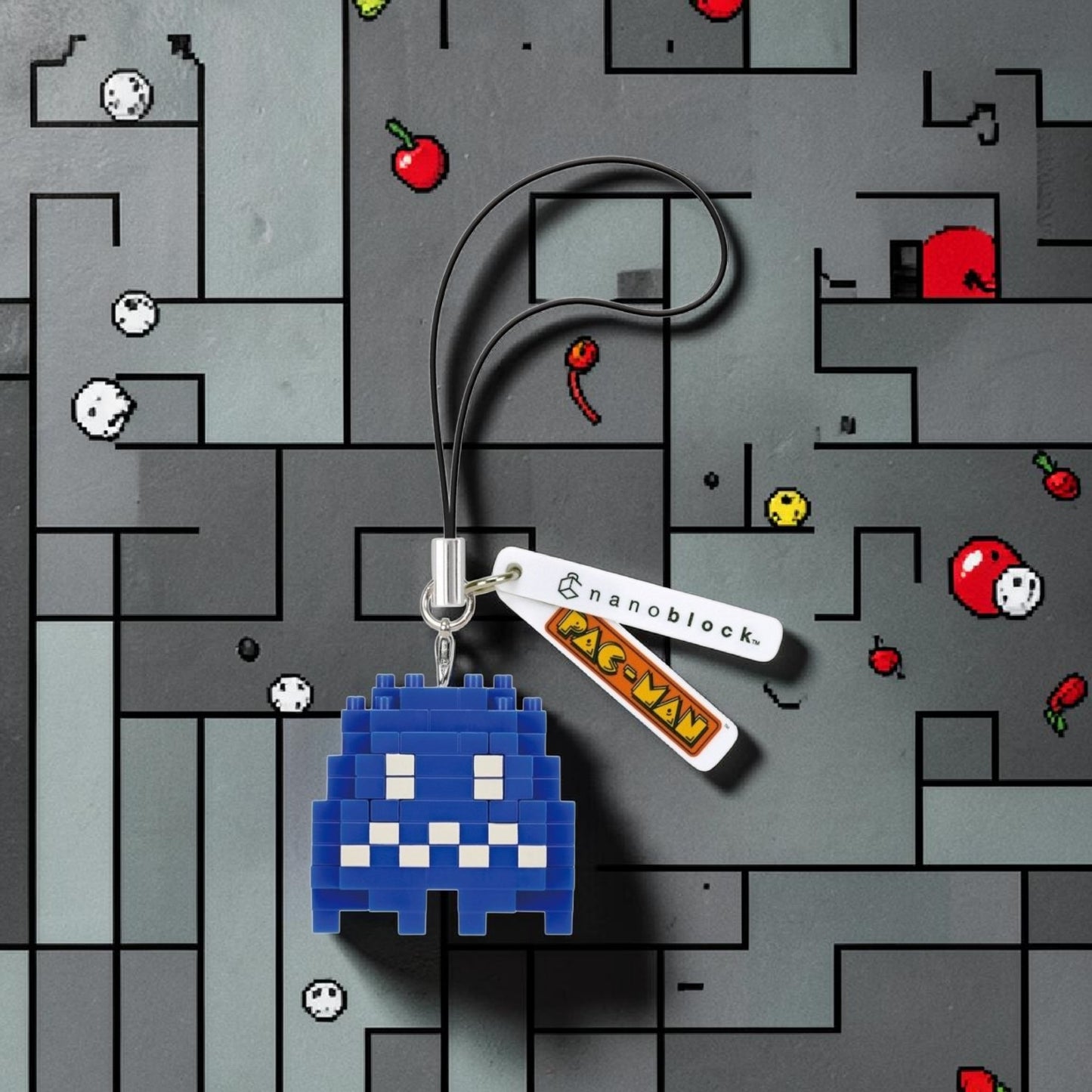 Kawada Pac-Man Nano Phone Charm/Keychain