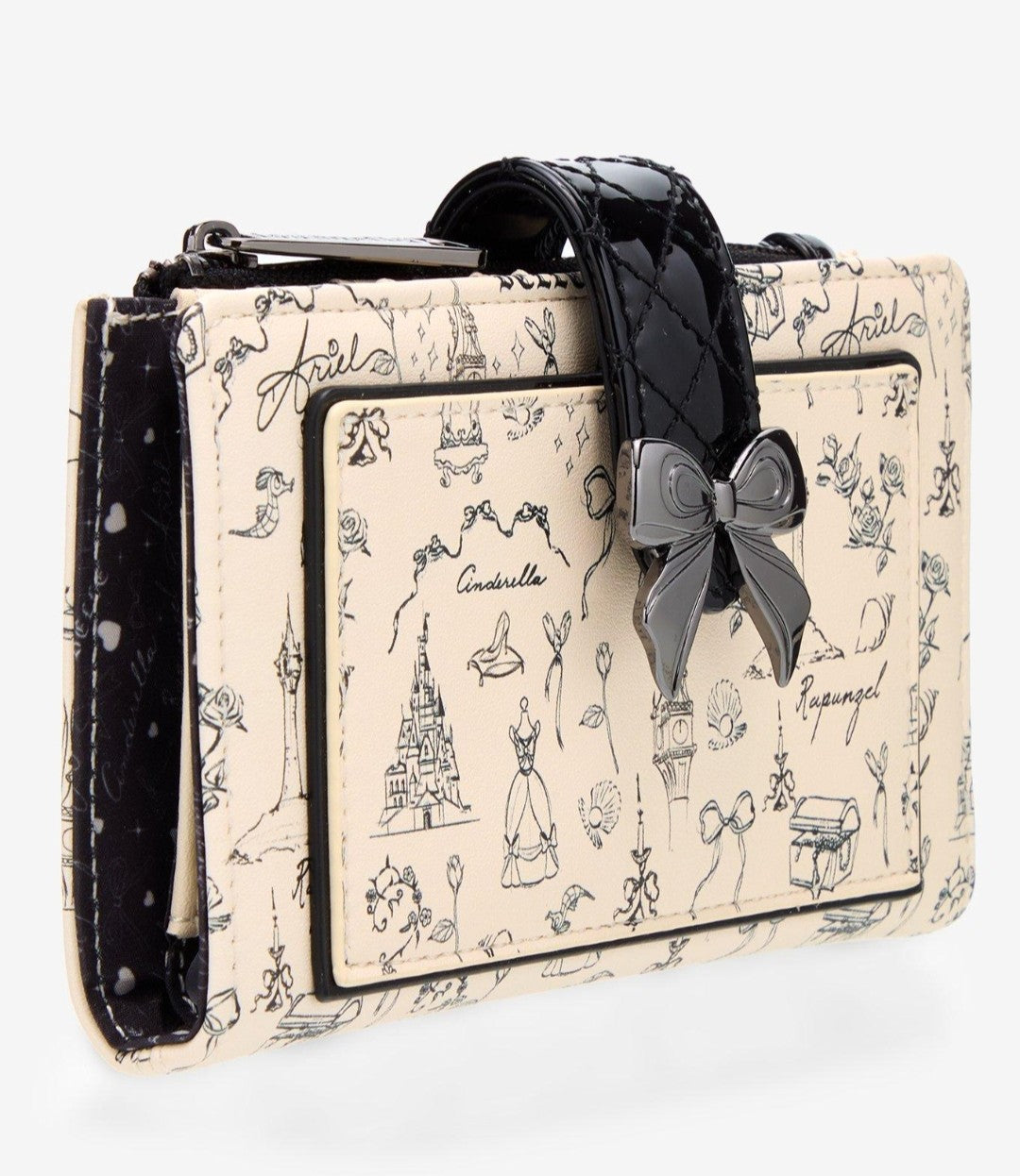 Loungefly Disney Princess Sketches Allover Design Wallet
