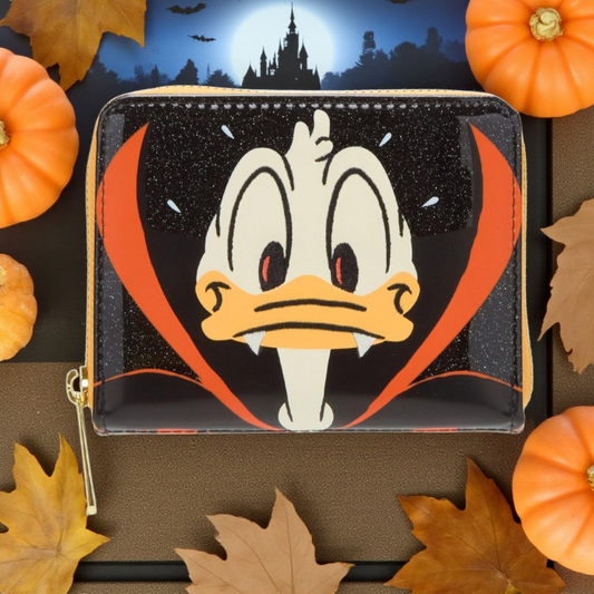 Loungefly Disney Donald Duck Vampire Halloween Wallet