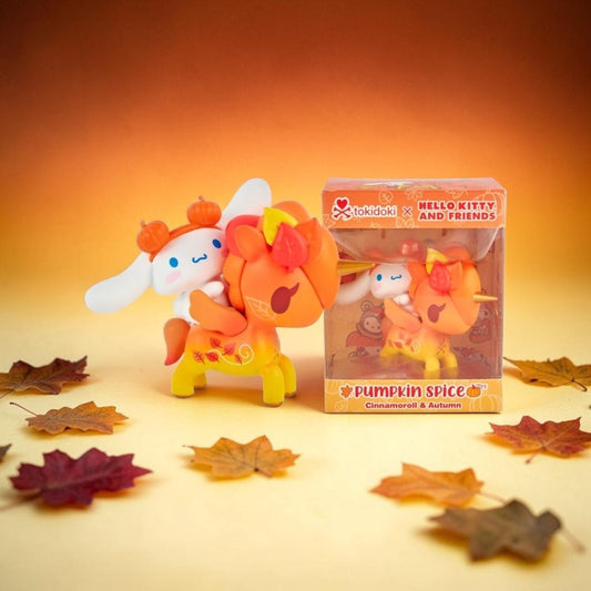 Tokidoki x Hello Kitty Cinnamoroll & Autumn Pumpkin Spice Special Edition